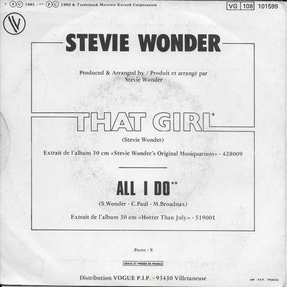 Stevie Wonder - That girl