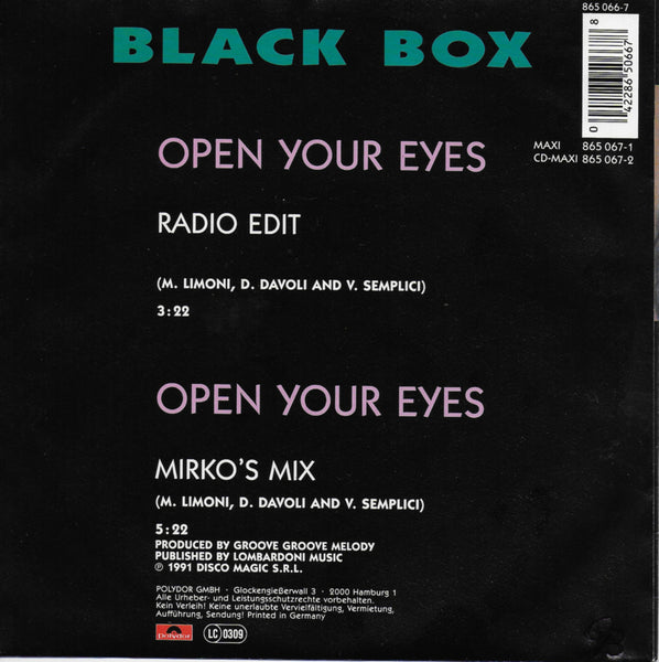 Black Box - Open your eyes