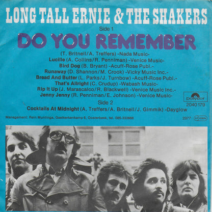 Long Tall Ernie and The Shakers - Do you remember (Duitse uitgave)