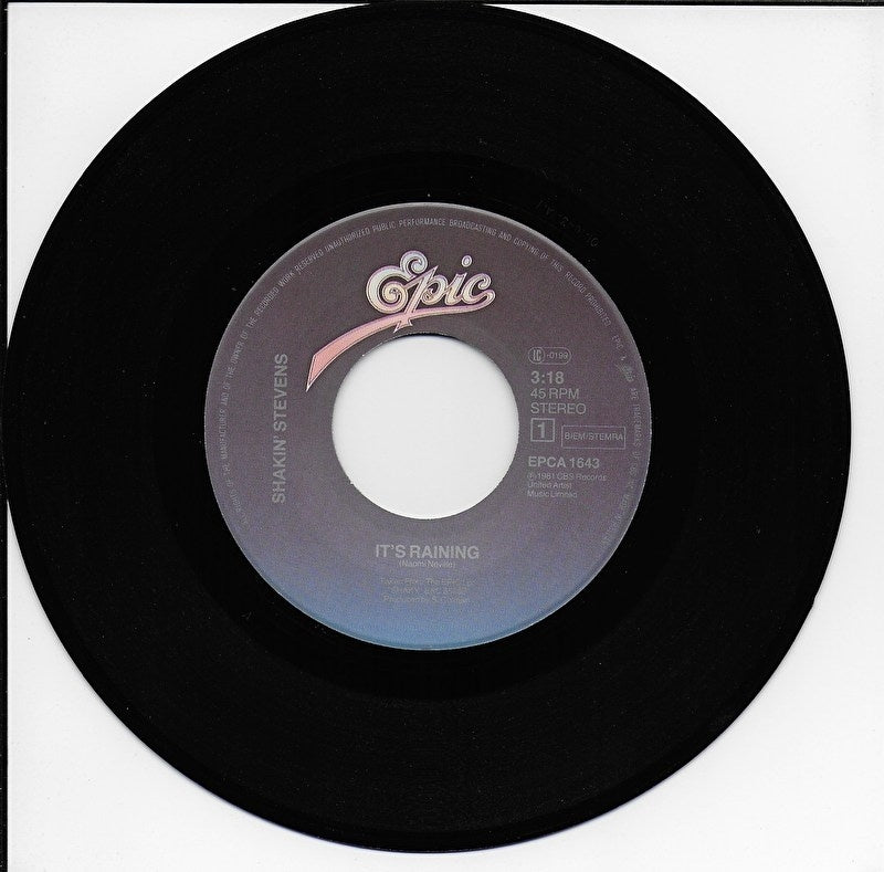 Shakin' Stevens - It's raining
