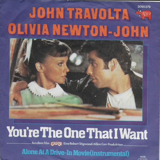 John Travolta & Olivia Newton-John - You're the one that i want (Duitse uitgave)