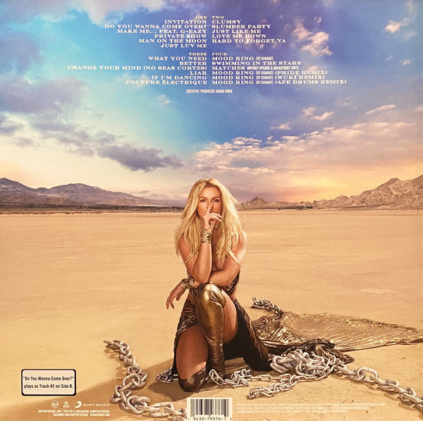 Britney Spears - Glory (2020 Deluxe Edition, white vinyl) (2LP)