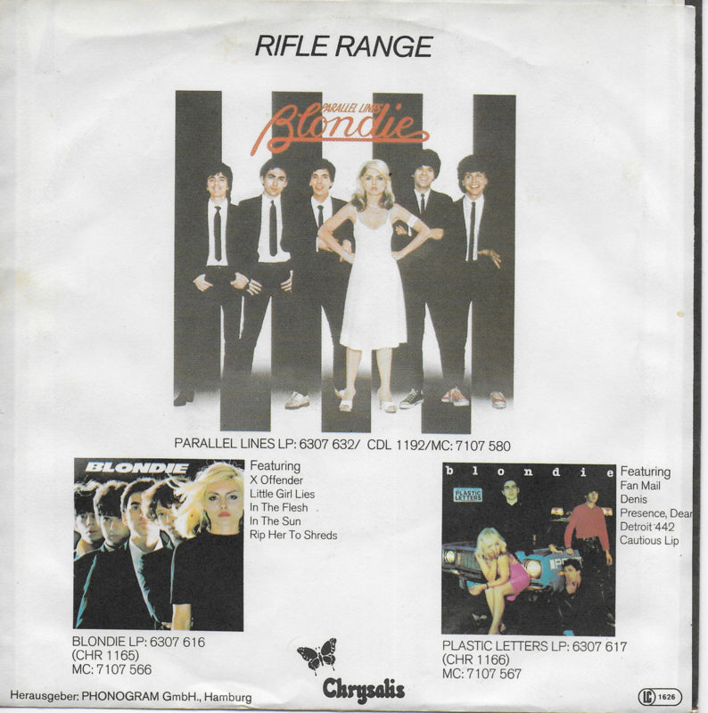 Blondie - Heart of glass (Duitse uitgave)