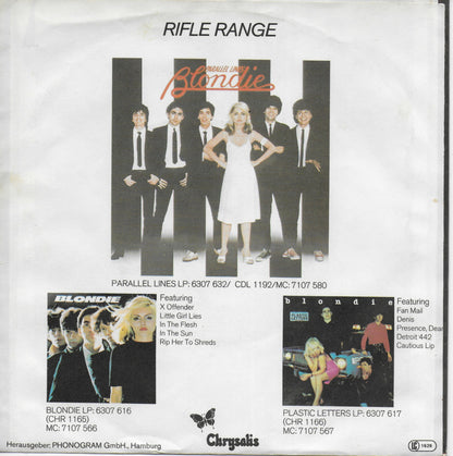 Blondie - Heart of glass (Duitse uitgave)