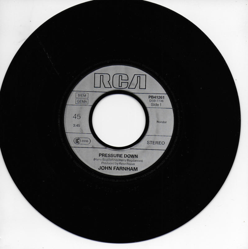 John Farnham - Pressure down