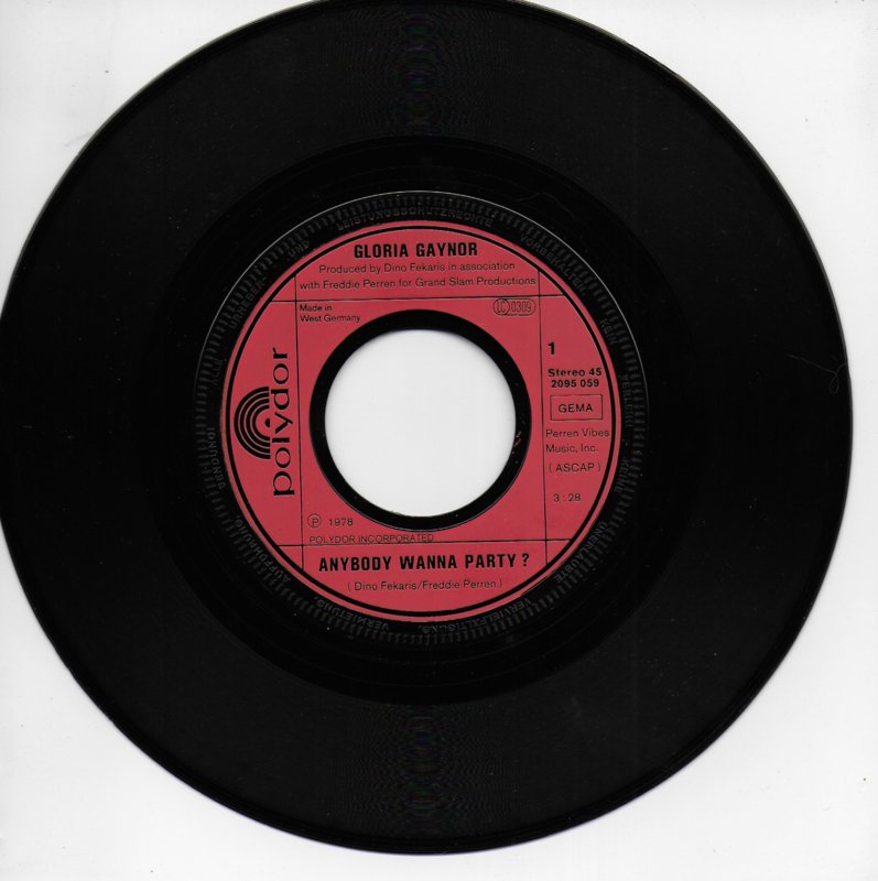 Gloria Gaynor - Anybody wanna party? (Duitse uitgave)