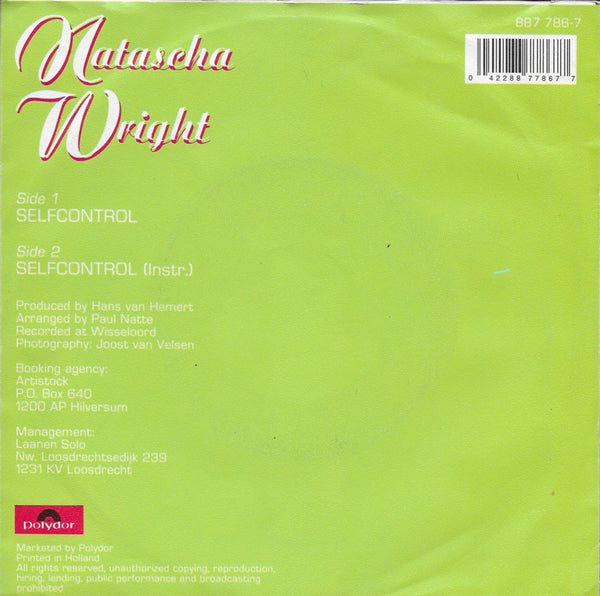 Natascha Wright - Selfcontrol