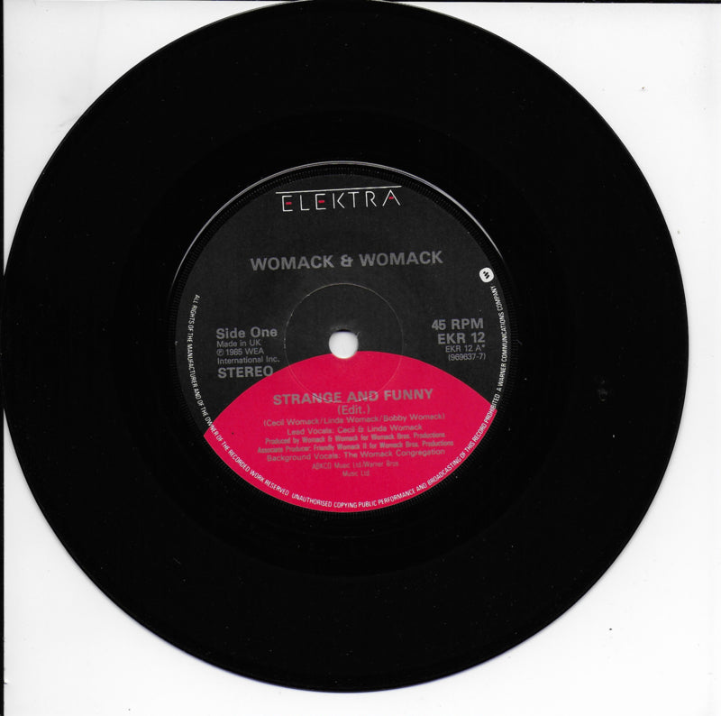 Womack & Womack - Strange and funny – Vinyl On 45