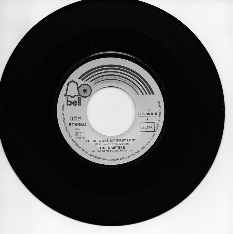 Drifters - There goes my first love (Duitse uitgave)