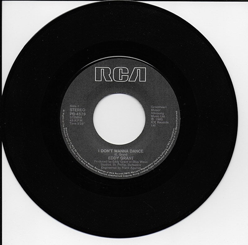 Eddy Grant - I don't wanna dance