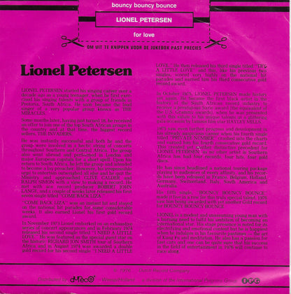 Lionel Petersen - Bouncy bouncy bounce