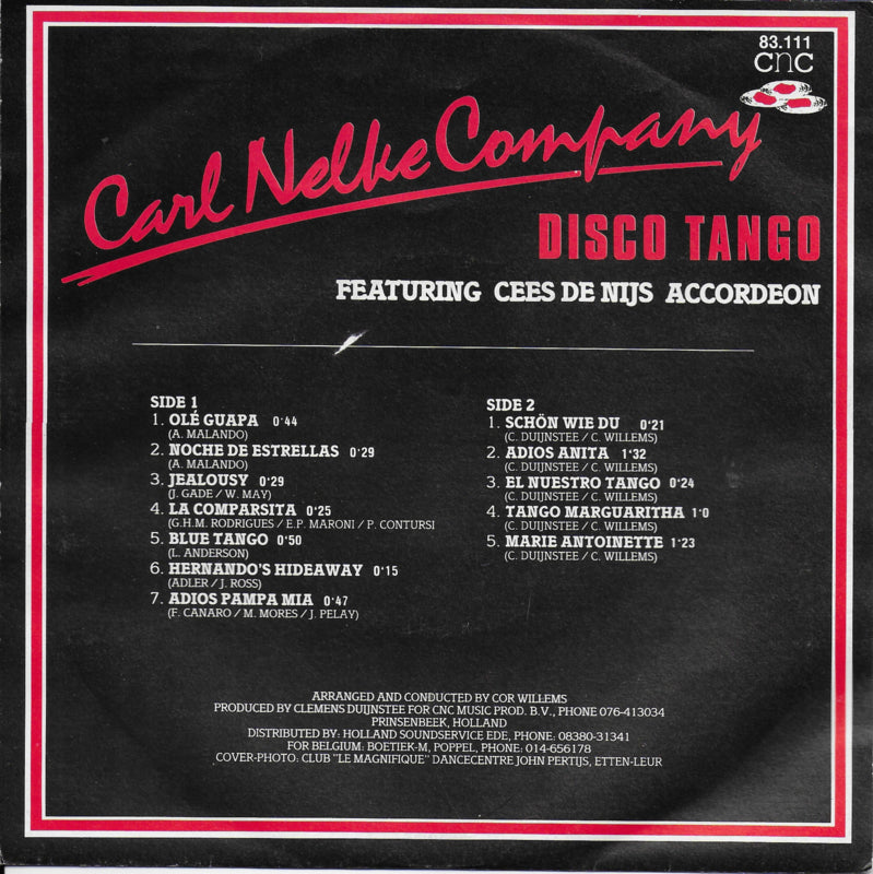 Carl Nelke Company - Disco tango