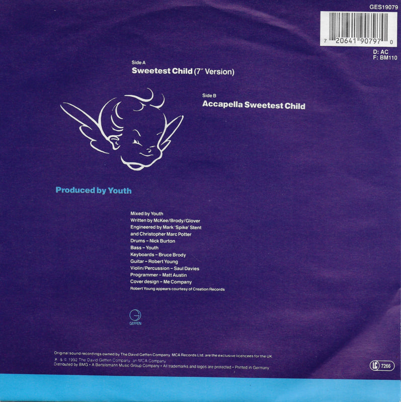 Sweetest Child featuring Maria McKee - Sweetest child