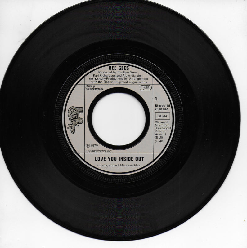 Bee Gees - Love you inside out (Duitse uitgave)