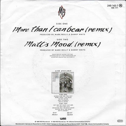 Matt Bianco - More than i bear (remix)