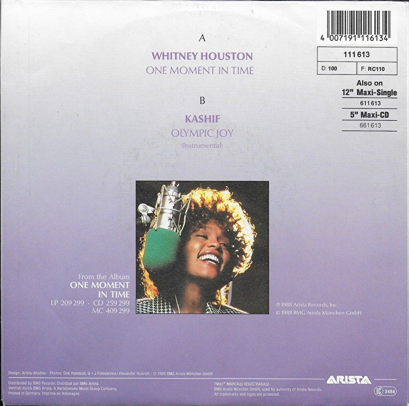 Whitney Houston - One moment in time