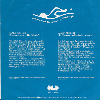 Alzek Misheff - Swimming across the Atlantic