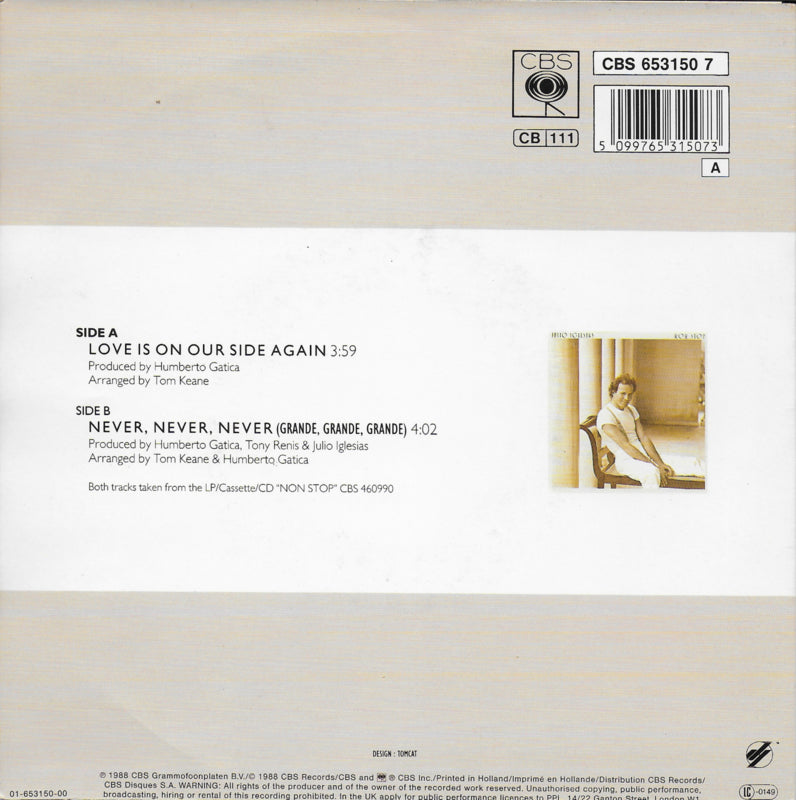 Julio Iglesias - Love is on your side again