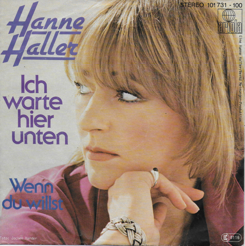 Hanne Haller - Ich warte hier unten