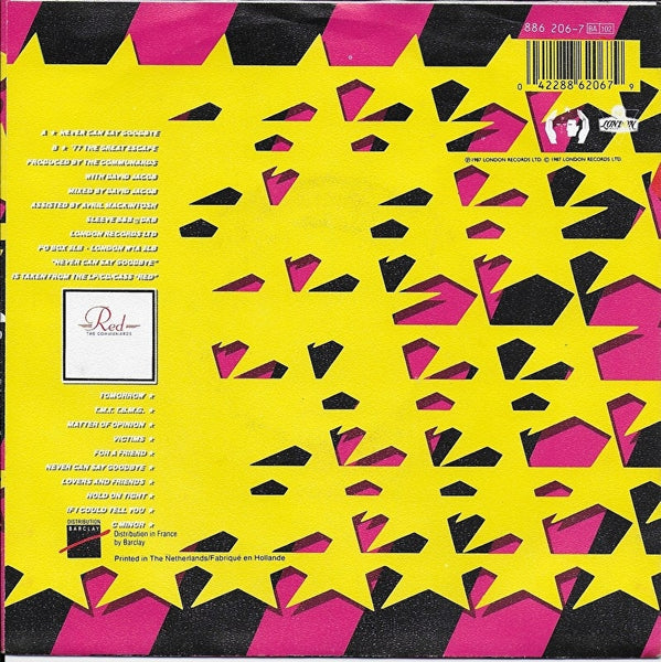 Communards - Never can say goodbye