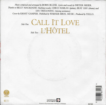 Yello - Call it love