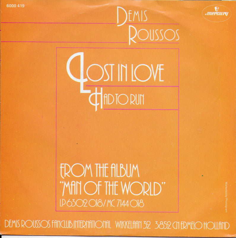 Demis Roussos - Lost in love