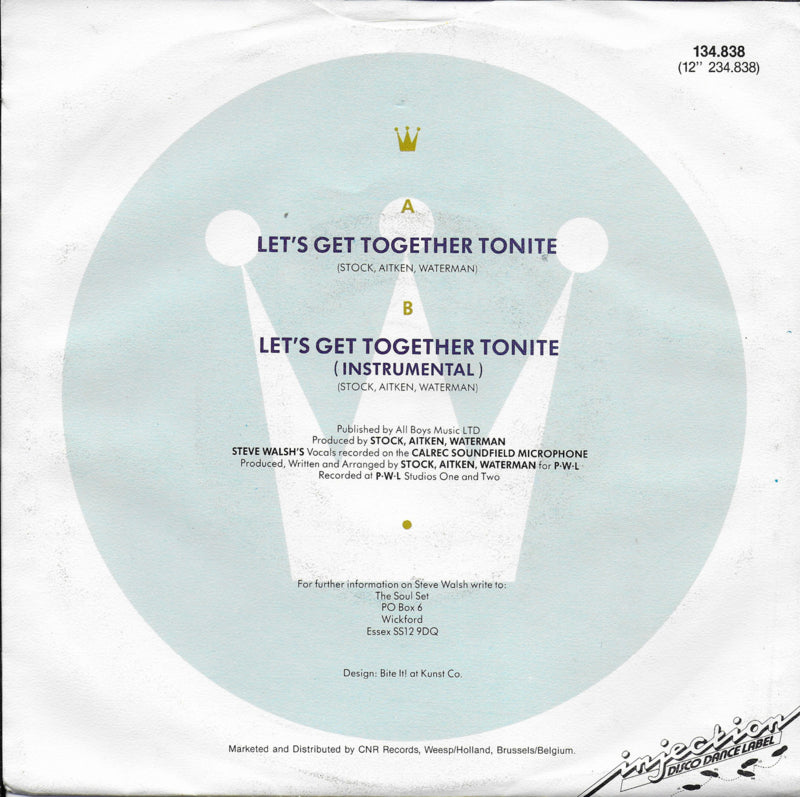 Steve Walsh - Let's get together tonite