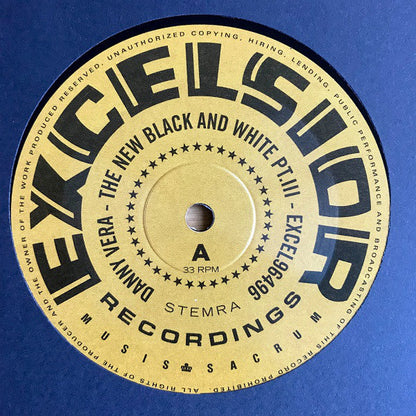 Danny Vera - The new black & white (part 3) (10" vinyl)