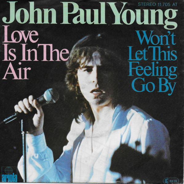 John Paul Young - Love is in the air (Duitse uitgave)