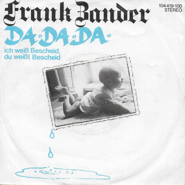 Frank Zander - Da da da (ich weiss bescheid, du weisst bescheid)