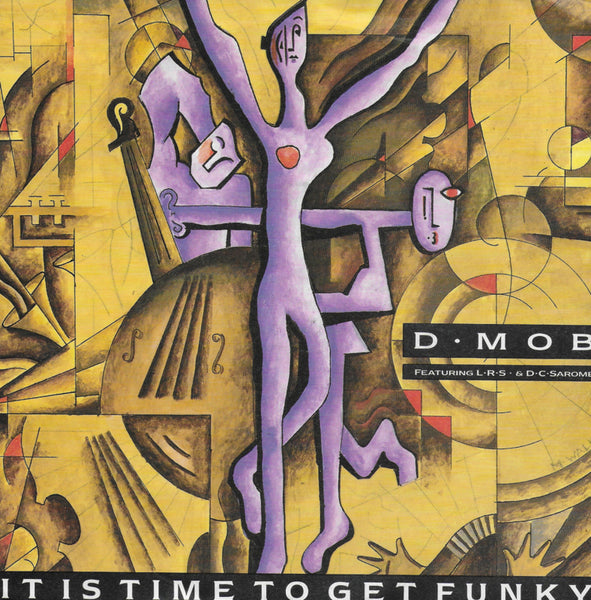 D-Mob feat. LRS & DC Sarome - It is time to get funky (Engelse uitgave)