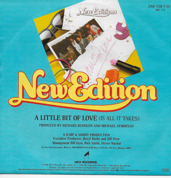 New Edition - A little bit of love (is all it takes)