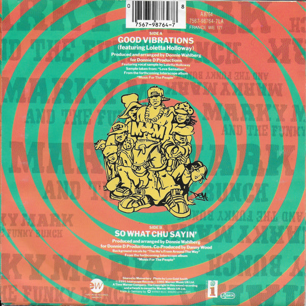 Marky Mark & The Funky Bunch feat. Loletta Holloway - Good vibrations