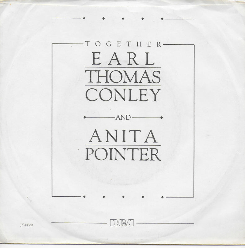 Earl Thomas Conley & Anita Pointer - Too many times (Amerikaanse promo)