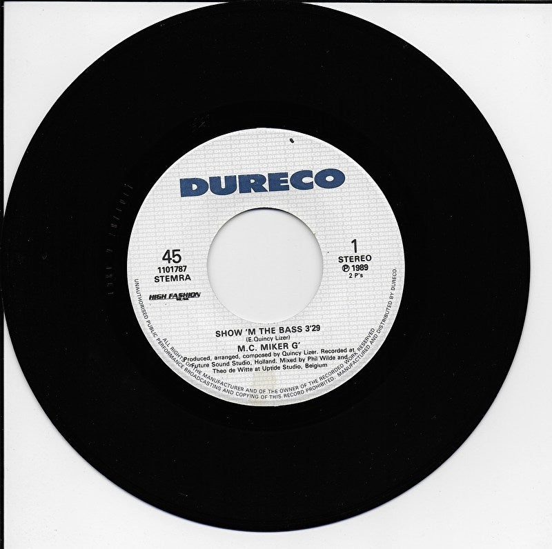 M.C. Miker G - Show 'm the bass