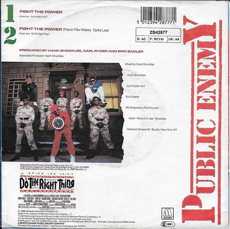 Public Enemy - Fight the power