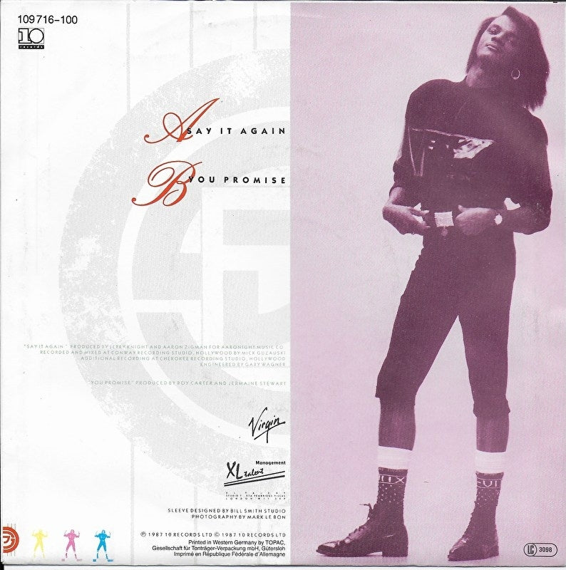 Jermaine Stewart - Say it again