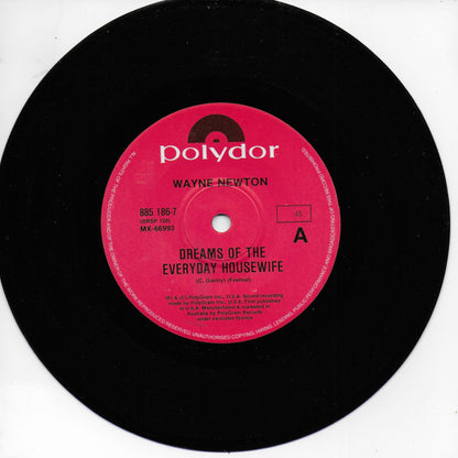 Wayne Newton - Dreams of the everyday housewife / Sandy Posey - What a woman in love won't do (Australische uitgave)