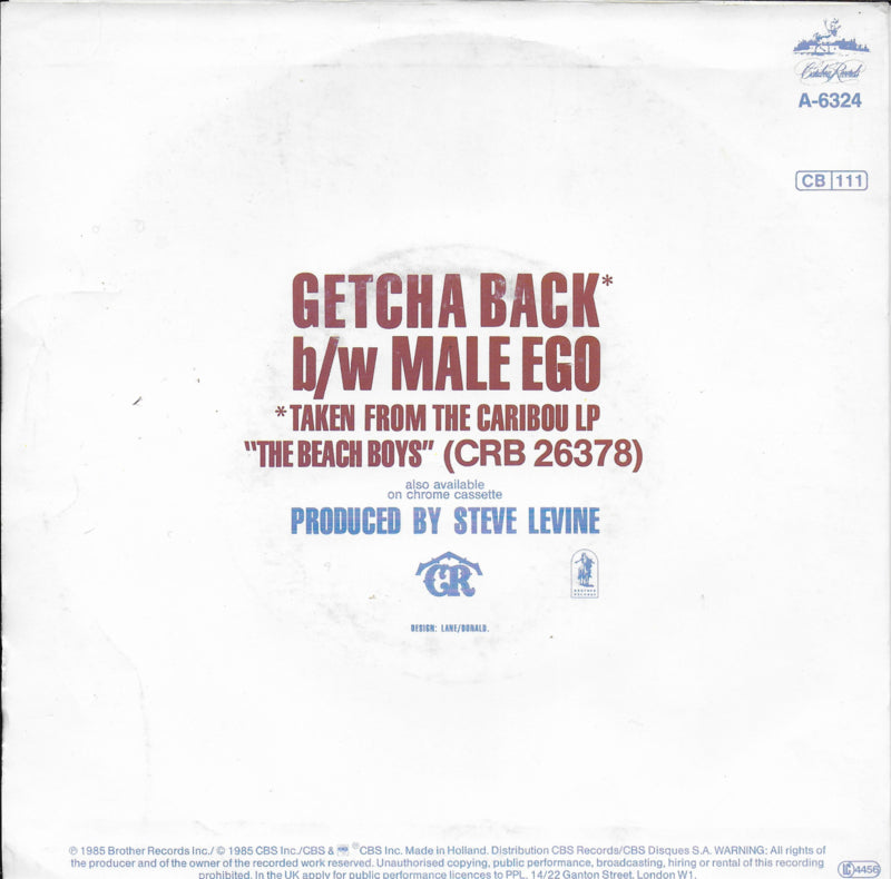 Beach Boys - Getcha back