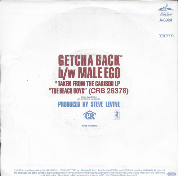 Beach Boys - Getcha back