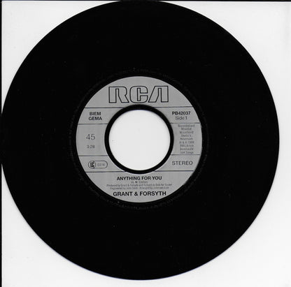 Grant & Forsyth - Anything for you