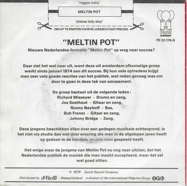 Meltin Pot - Reggae baby