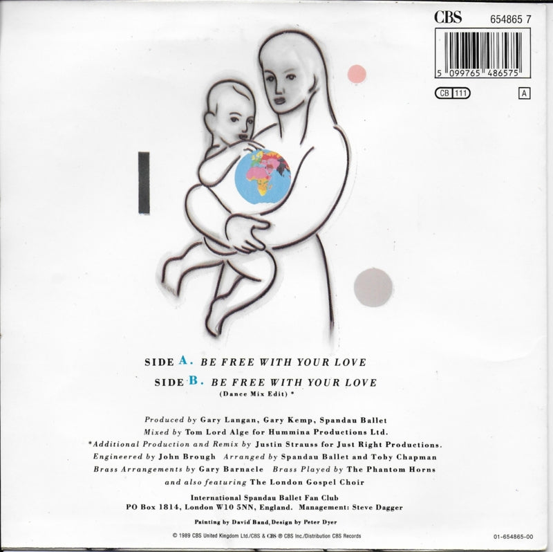 Spandau Ballet - Be free with your love