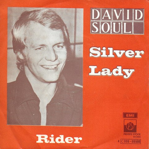 David Soul - Silver lady (Belgische uitgave)