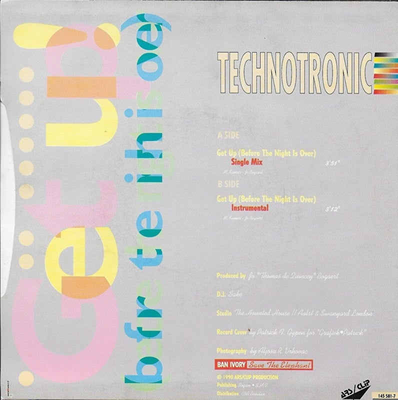 Technotronic - Get up! (before the night is over)