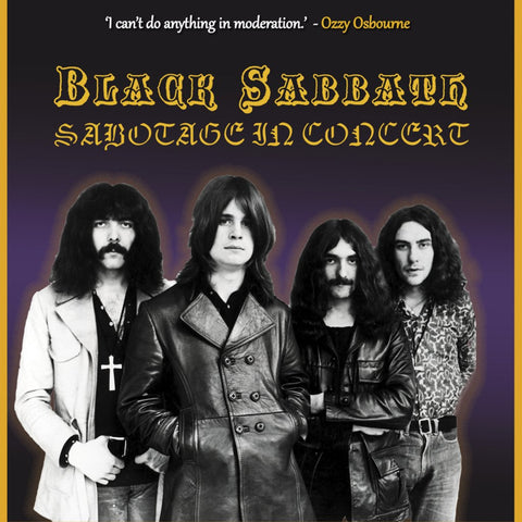 Black Sabbath - Sabotage in Concert (Limited 10" dubbel vinyl)