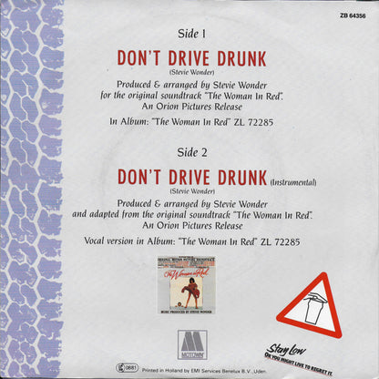 Stevie Wonder - Don't drive drunk
