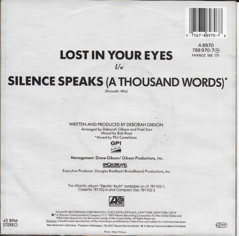 Debbie Gibson - Lost in your eyes