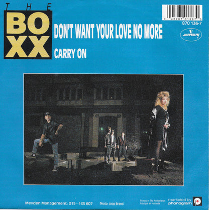 Boxx - Don't want your love no more