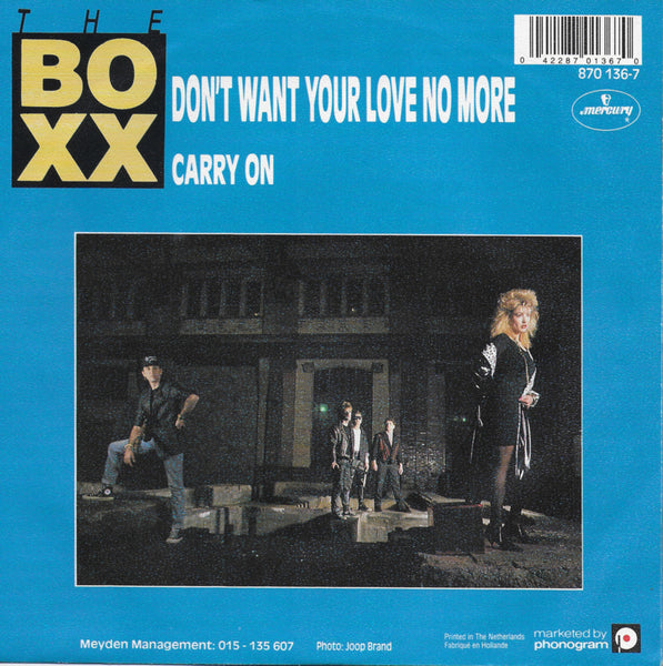 Boxx - Don't want your love no more